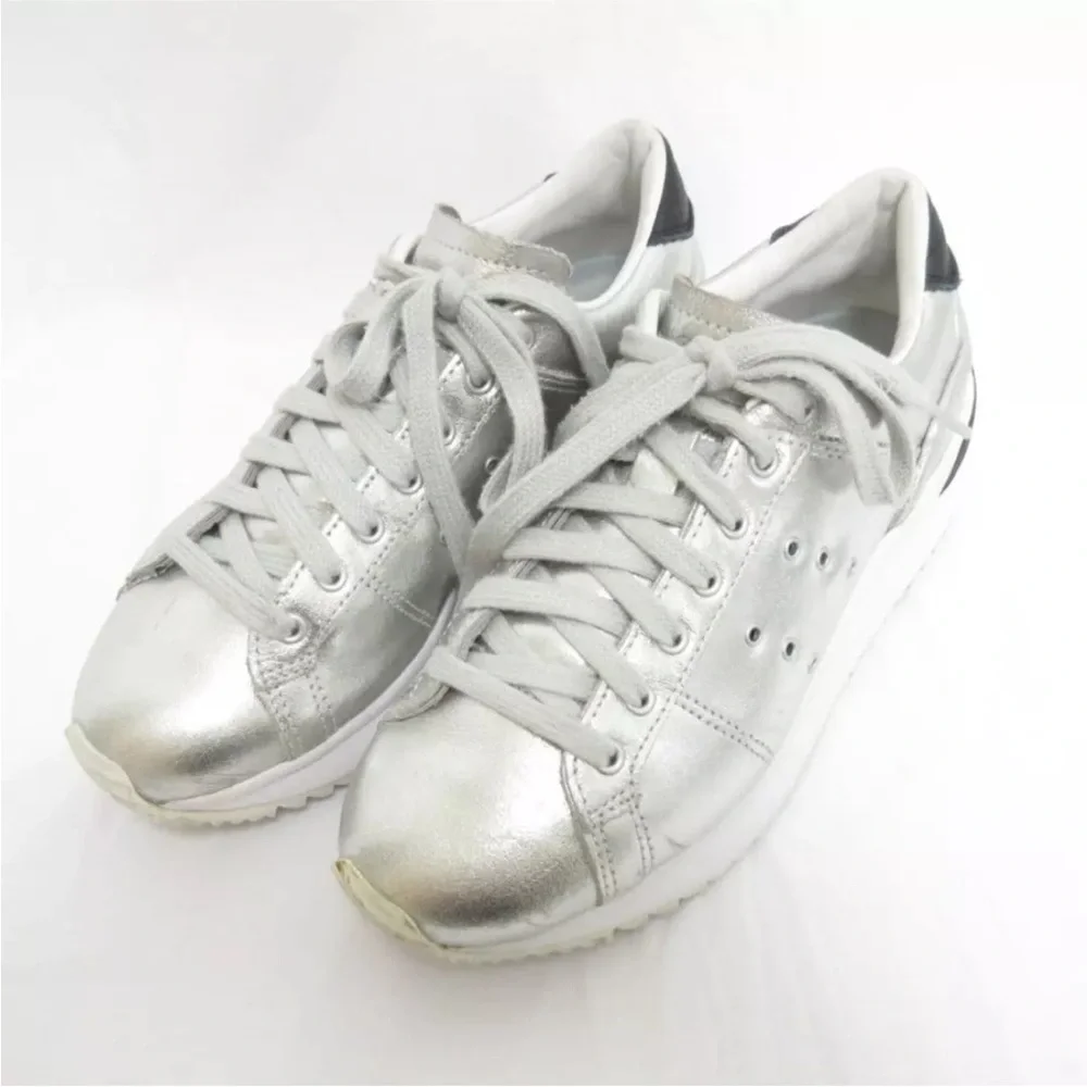 Onitsuka Tiger by Asics Silver Sneakers - Picture 2 of 8